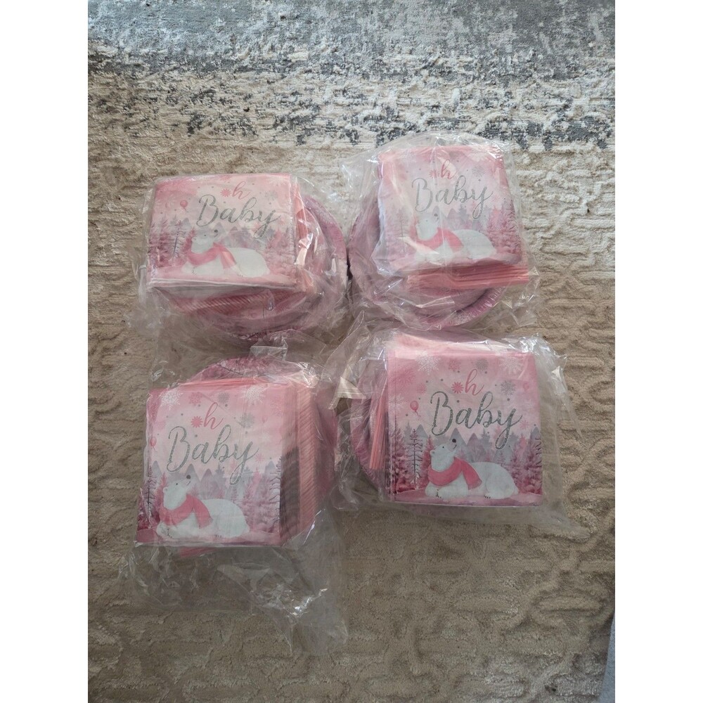 Baby Shower Napkins & Plates